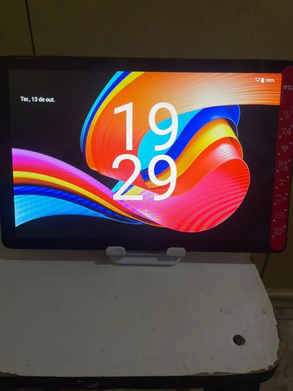 Vendo Tablet TCL Tab 10.1 Polegadas Zero Na Caixa com Nota Fiscal E Garantia De 1 Ano. - Foto 3