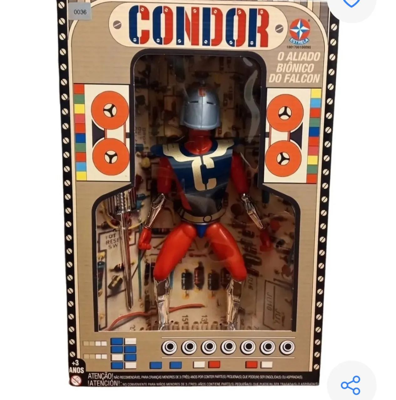 Boneco Falcon Condor Estrela