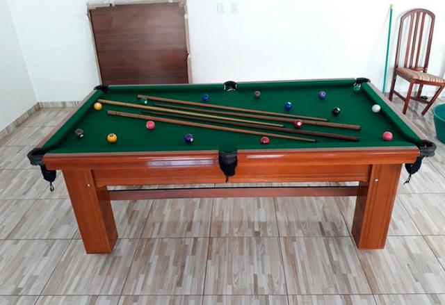 Mesa de Bilhar Residencial de Pedra - Foto 2