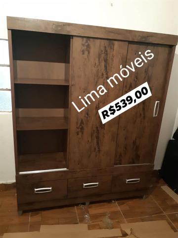 Guarda Roupa 3 Portas Médio :: Novo
