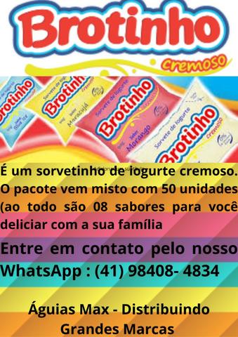 Sorvetes Brotinho, Pacote Misto Com 50unds
