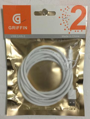 Cabo USB V8 Para Android Griffin 2 Metros Produto Novo