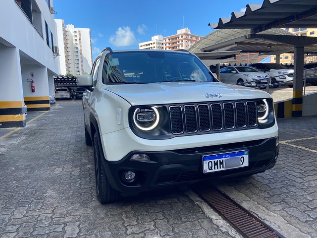 RENEGADE LONGITUDE 2020/2020 BRANCO PÉROLA,COM 9.000 KM,TOP DE LINGA,10 MESES DE COMPRADO