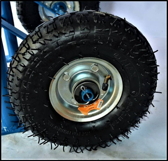 Carrinho de Cargas bem resistente para 200kg Rodas 350-4 - Foto 4