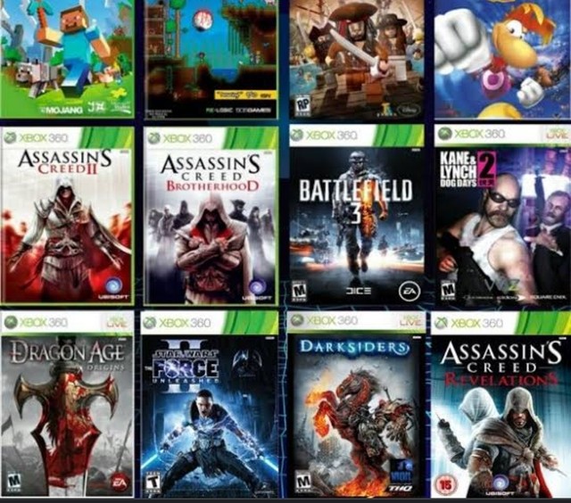 Xbox 360 jogos  originais 