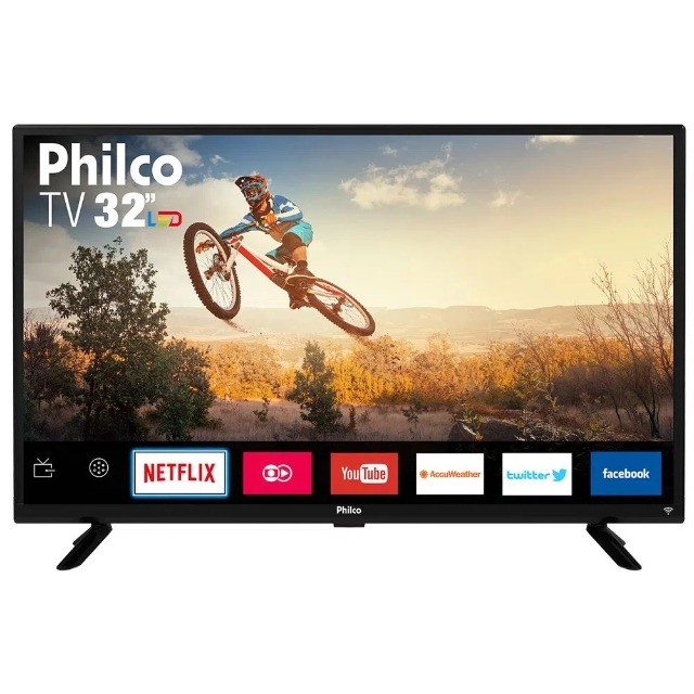 TV Philco 32" LED - Bivolt ( Pronta Entrega ) **nova na caixa**
