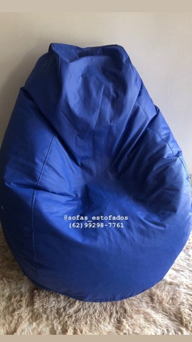 puff pêra grande cheio! varias cores a pronta entrega. - Foto 3