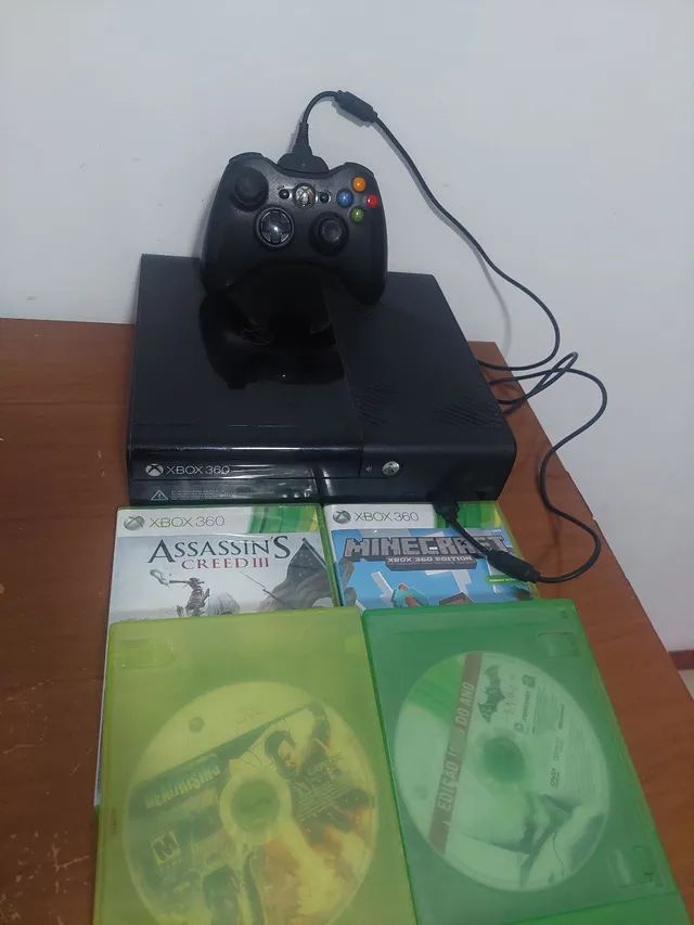 Console Xbox 360 + 250gb (SEMI-NOVO)