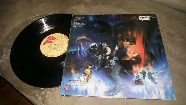 LP vinil Star Wars: O Império Contra-Ataca. Ano 1980. - Foto 2