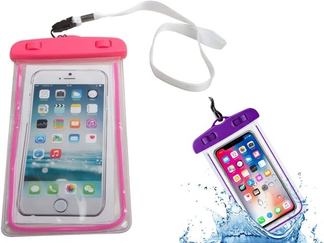 Capa Bolsa Para Celular A Prova Dágua Impermeável Universal - Foto 2