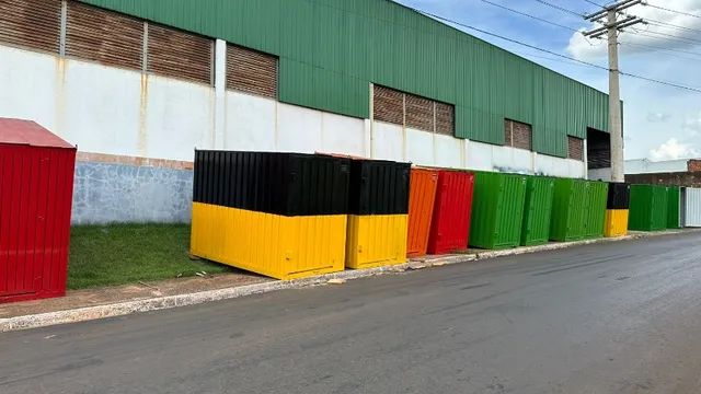 Caçambas para poli cacambas estacionaria, Container Almoxarifado e escritorio - Foto 2