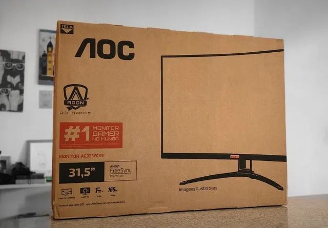 Monitor 360 Hz AOC Agon Pro NOVO/ LACRADO NA CAIXA - Computadores