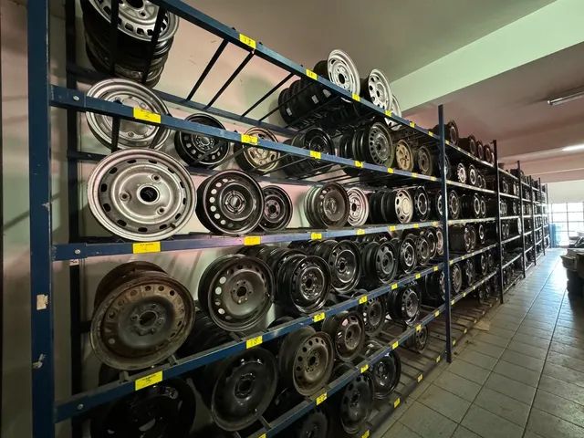 Rodas de aço vendas somente lote 300 peças  - Foto 4