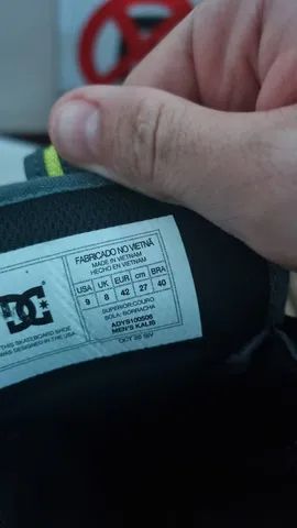 tênis dc shoes kalis s gray 40 - Foto 2