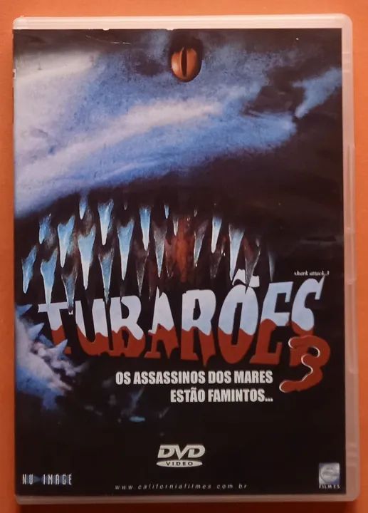 Dvd Tubarões 3