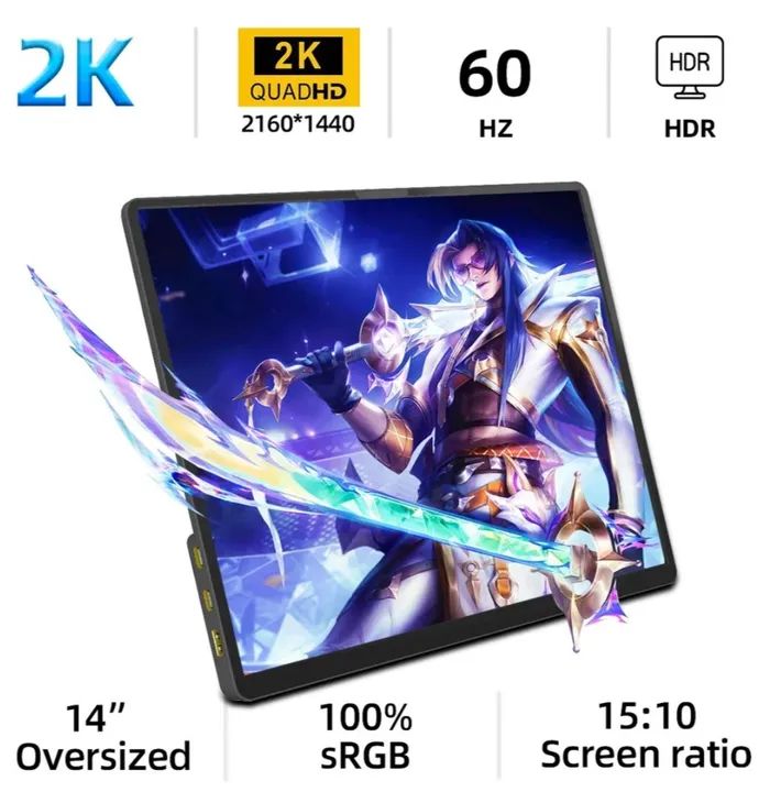Monitor Zsus 2k 14"
