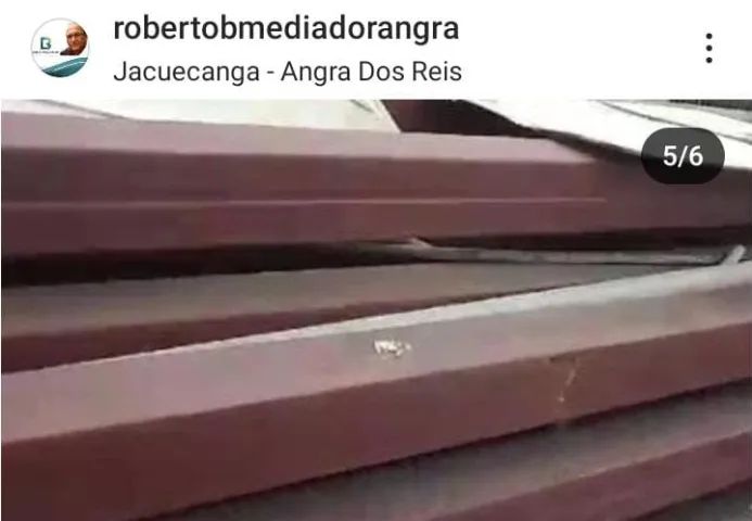 Colunas de aço 10 m para estrutura. - Foto 2