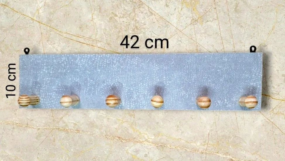 Cabideiro de Parede com 6 Ganchos  - Foto 2