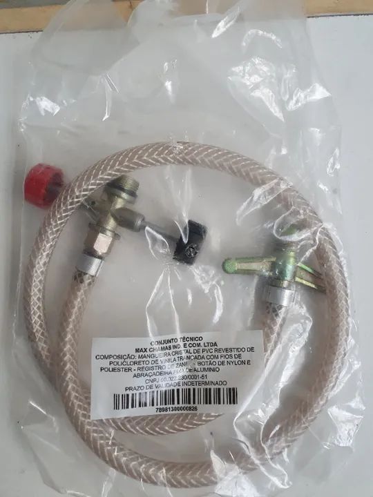 Mangueira Adaptador Transferidor Para Gás - Foto 2