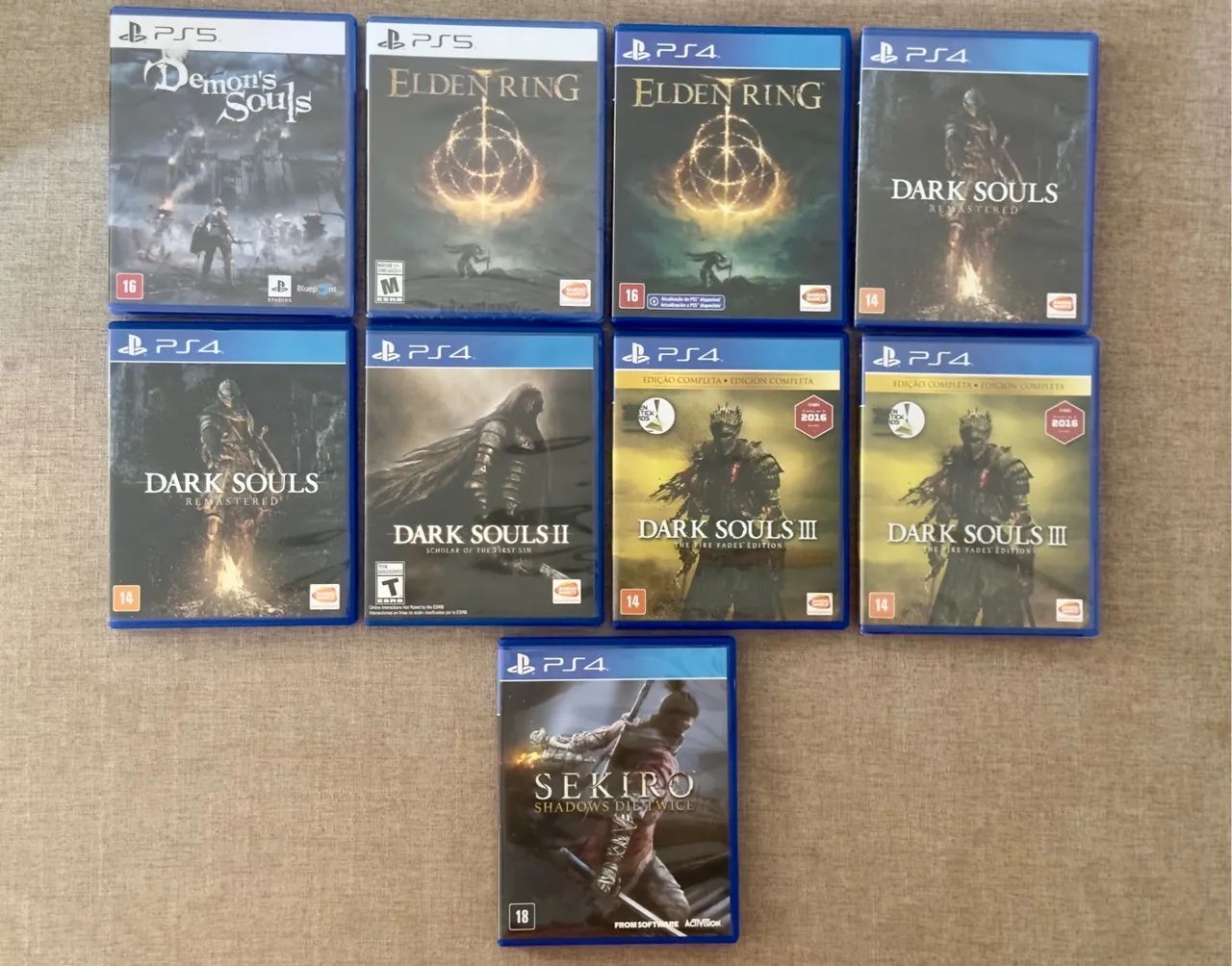 Jogos FromSoftware (SOFRIMENTO GARANTIDO)