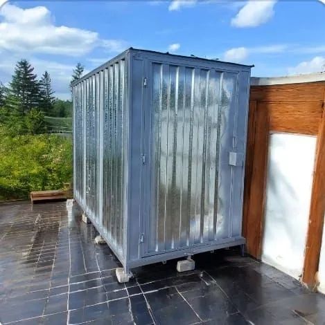 Container Almoxarifado obra 3Metros pintado e sem pintura - Foto 4