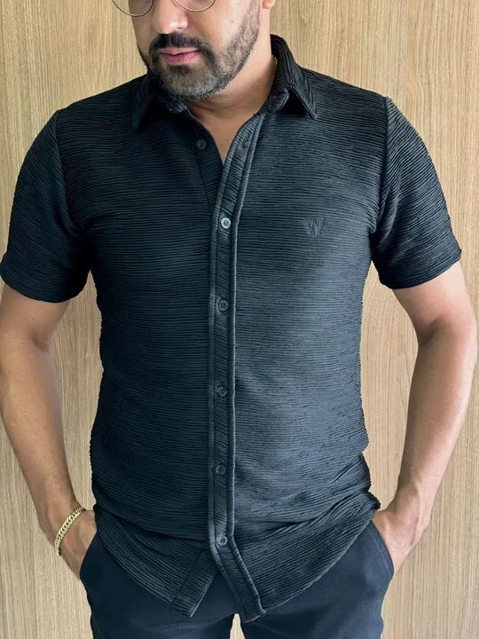 Camisa Masculina Plinssada - Foto 4