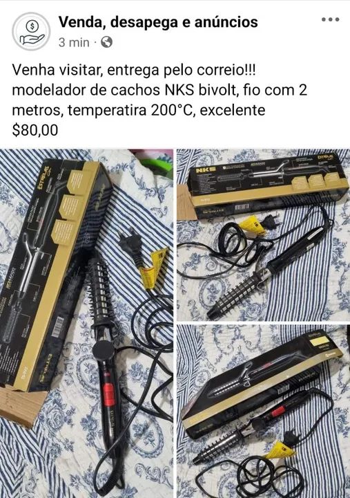 modelador de cachos nks bivolt - Foto 2