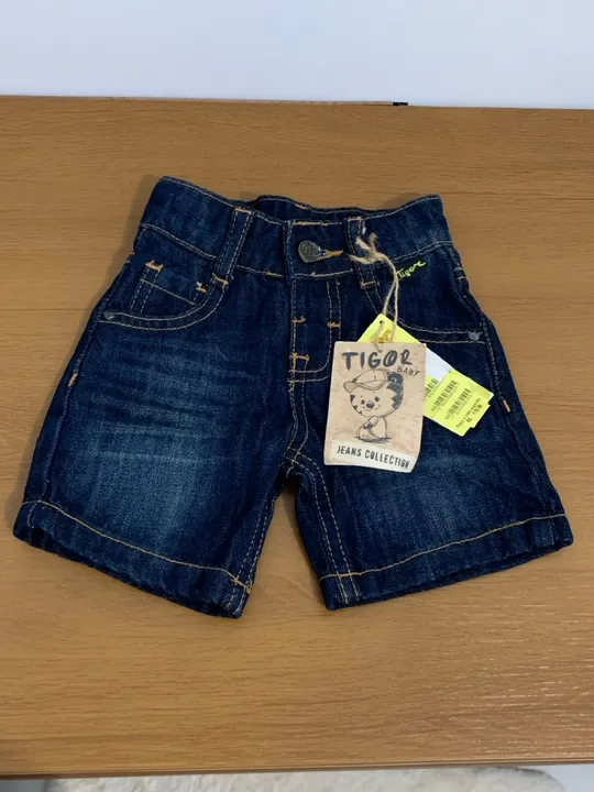 Bermuda jeans tigor t tigre 3-6 meses