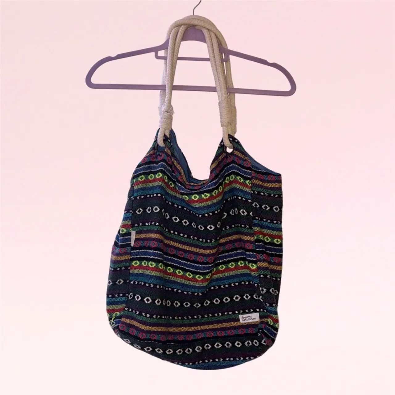 Bolsa de ombro colorida