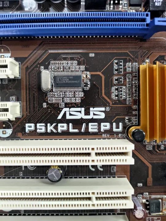 Placa ASUS P5KPL/EPU + Processador Intel E4500 + 4GB Memória  - Foto 3