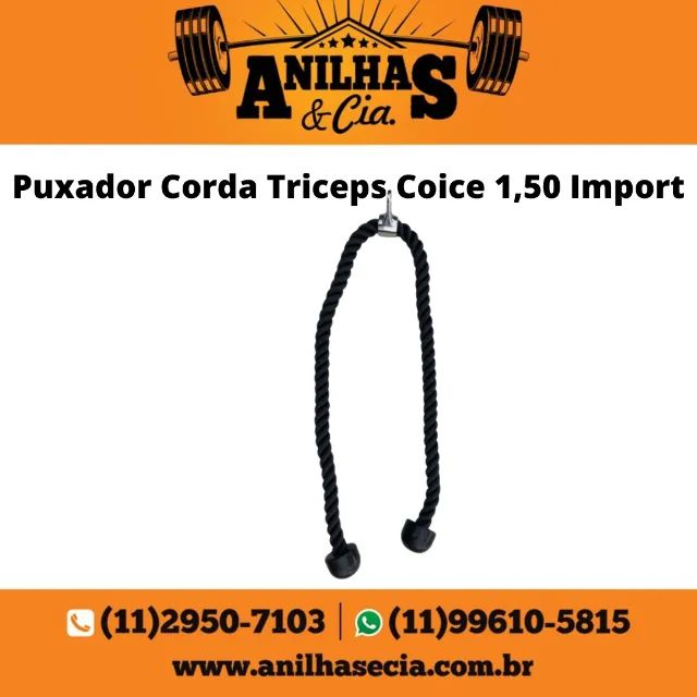 Puxador Corda Triceps Coice 1,50 Import