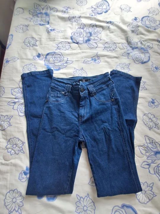 Calça Jeans Azul Feminina 