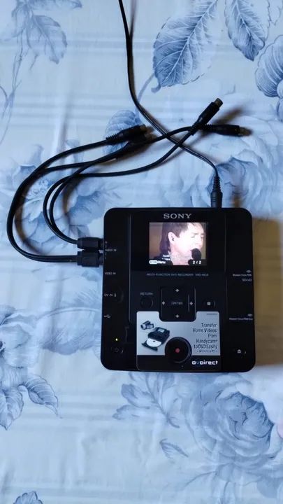 Sony Vrd-mc6 Grava Vhs Pra Dvd + Endoscopia + Ultrassom #av