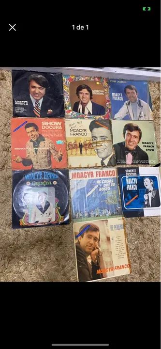 Disco vinil Lp Moacir Franco