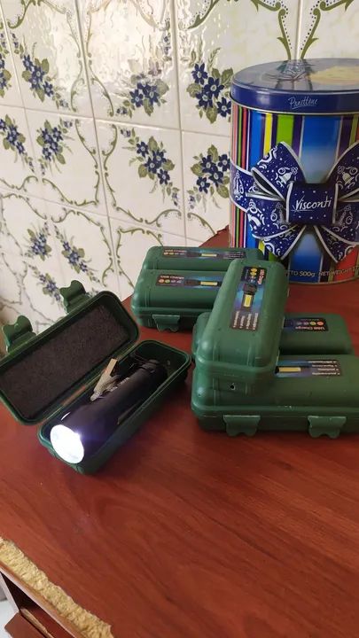 Lanterna de led aluminio.