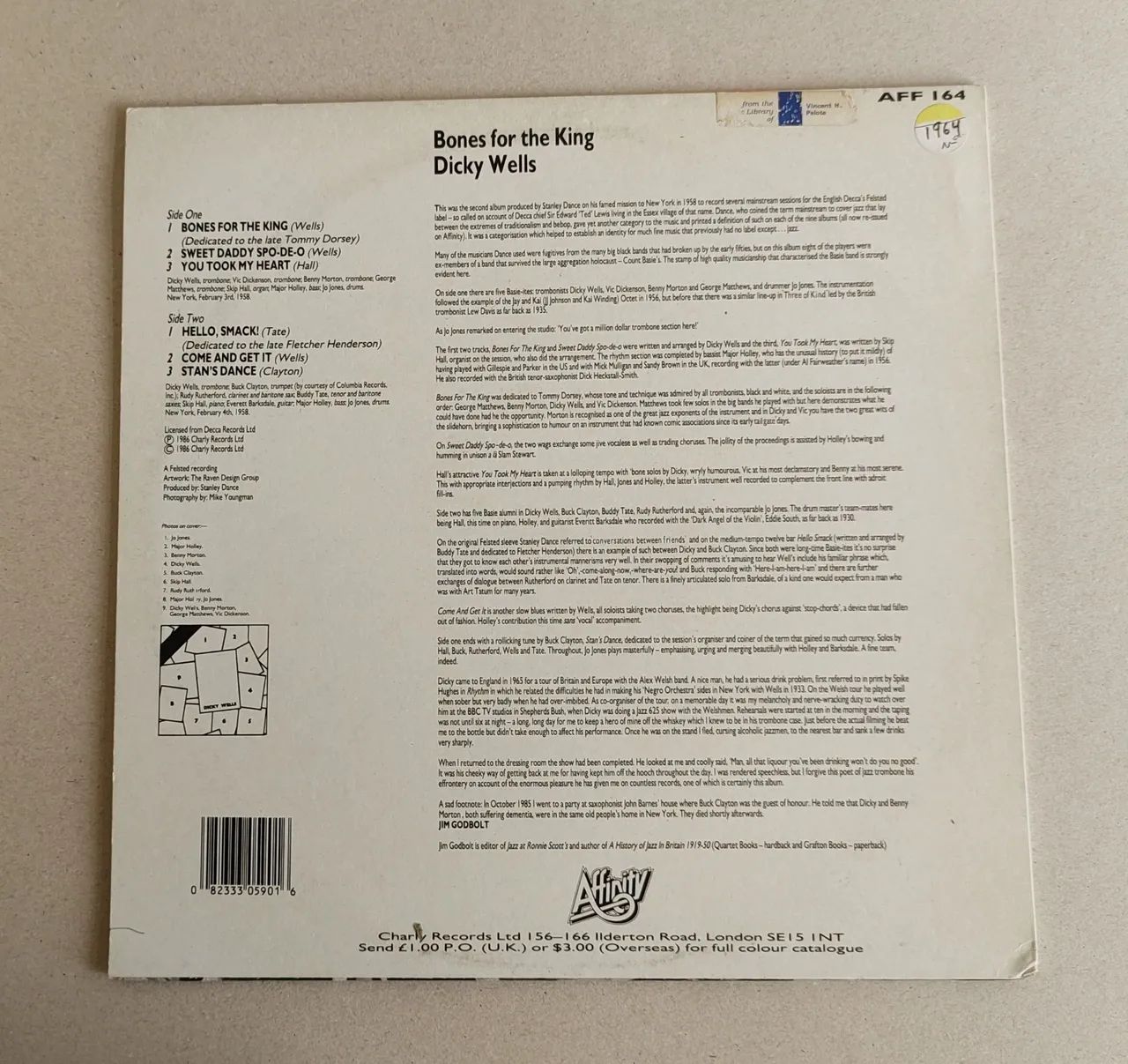 Vinil Dicky Wells - Foto 2