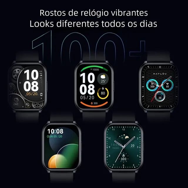 Relógio Smartwhatch Xiaomi Haylou Watch 2, Notificações, monitor cardíaco  - Foto 4