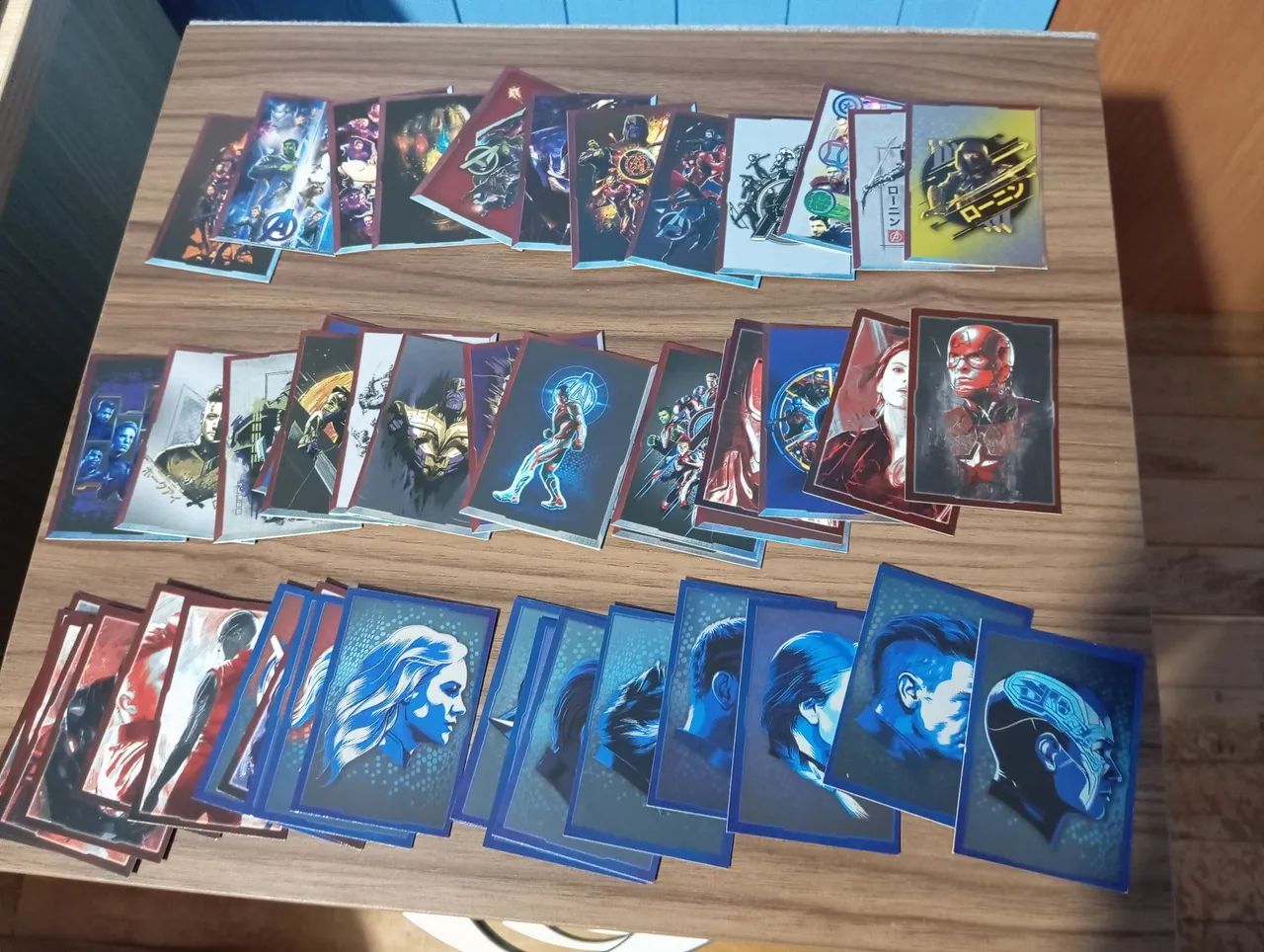 Lote de cards e figurinhas Avengers Endgame( cards completo) - Foto 3