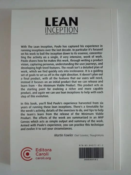 Lean Inception - Como alinhar pessoas para construir o produto certo - Foto 3