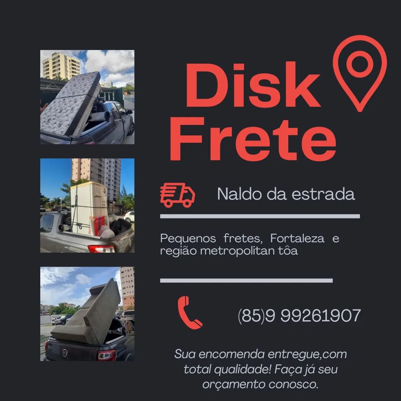 Serviço de frete 