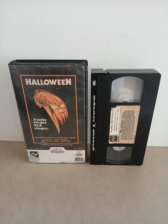 Fita Vhs Halloween - Original - Raridade