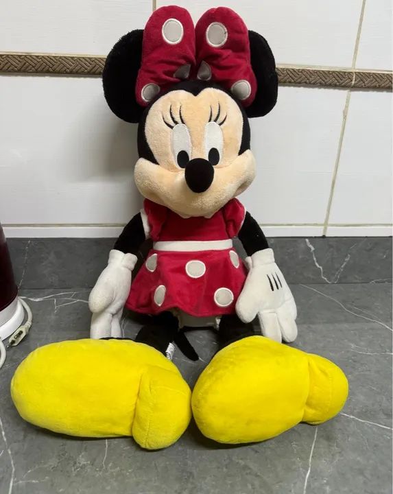 Pelúcia Minnie Original Disney Store Tamanho Grande