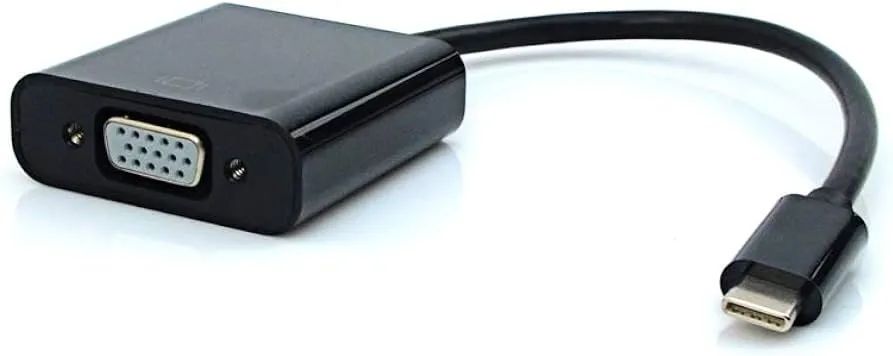adaptador usb tipo c x vga pluscable adp-302bk - Foto 3