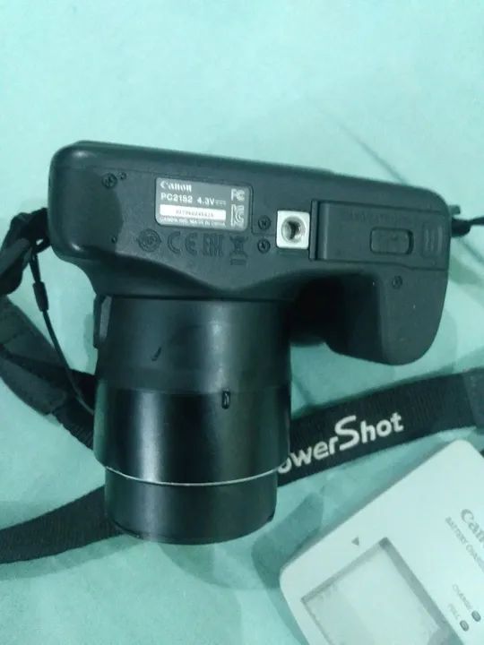 Camera Canon Sx520 Hs +tripé ajustável - Foto 4