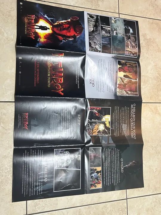 Pôster hellboy do Cinemark  - Foto 2