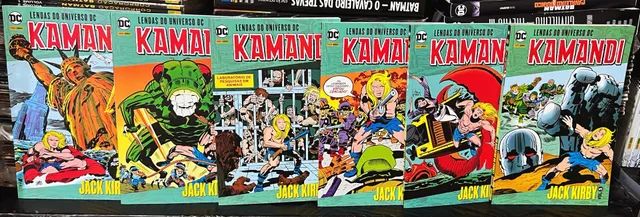 Lendas do universo DC kamandi Jack Kirby completa em 6 edições