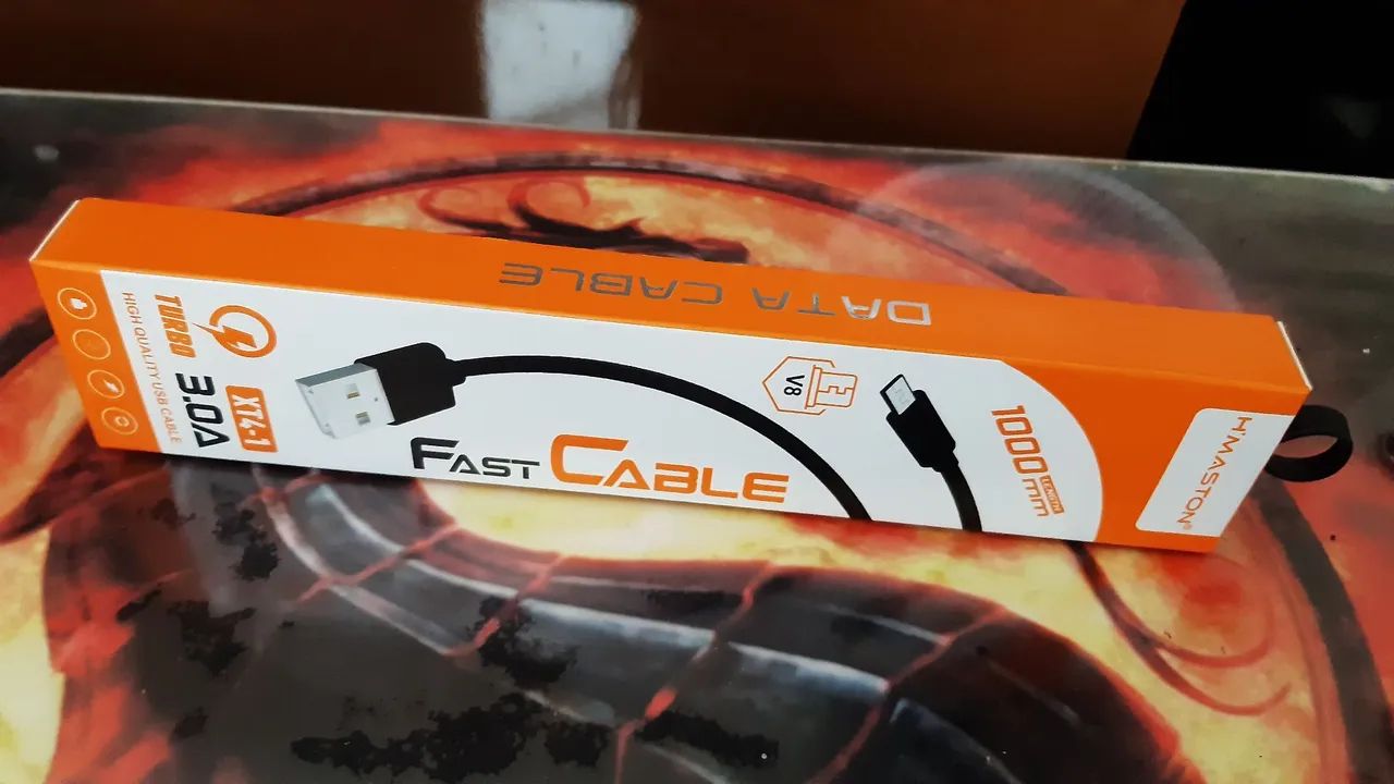 Cabo turbo para controle de ps4 v8 - já é o menor preço - Foto 2