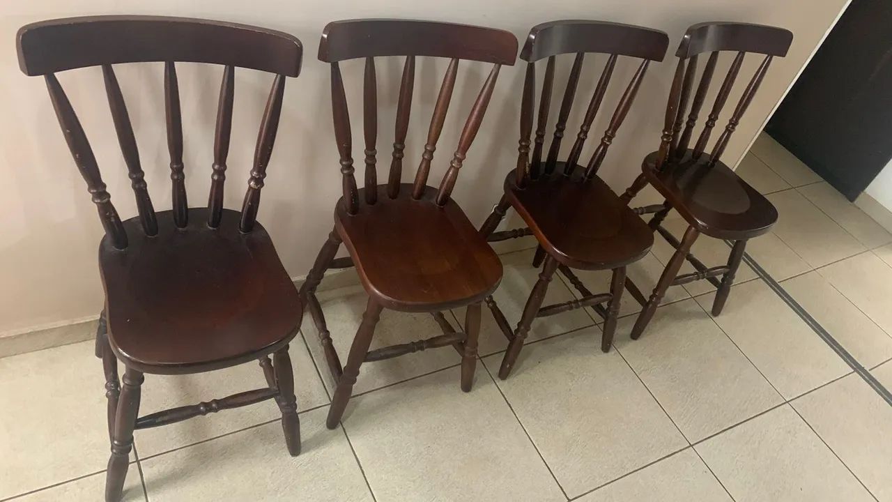 Conjunto 4 cadeiras loja mimo