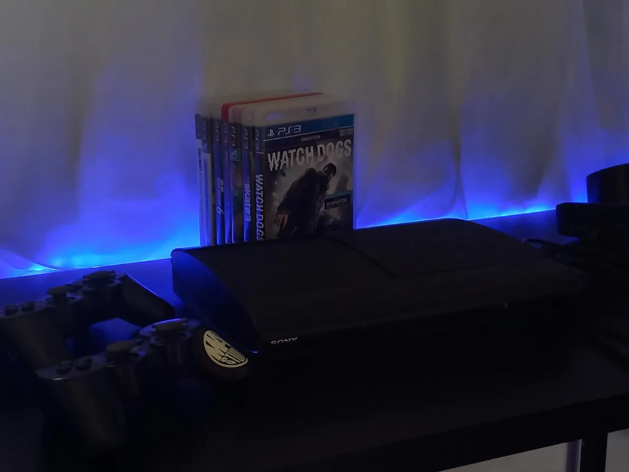 Playstation 3 + jogos + ps eye
