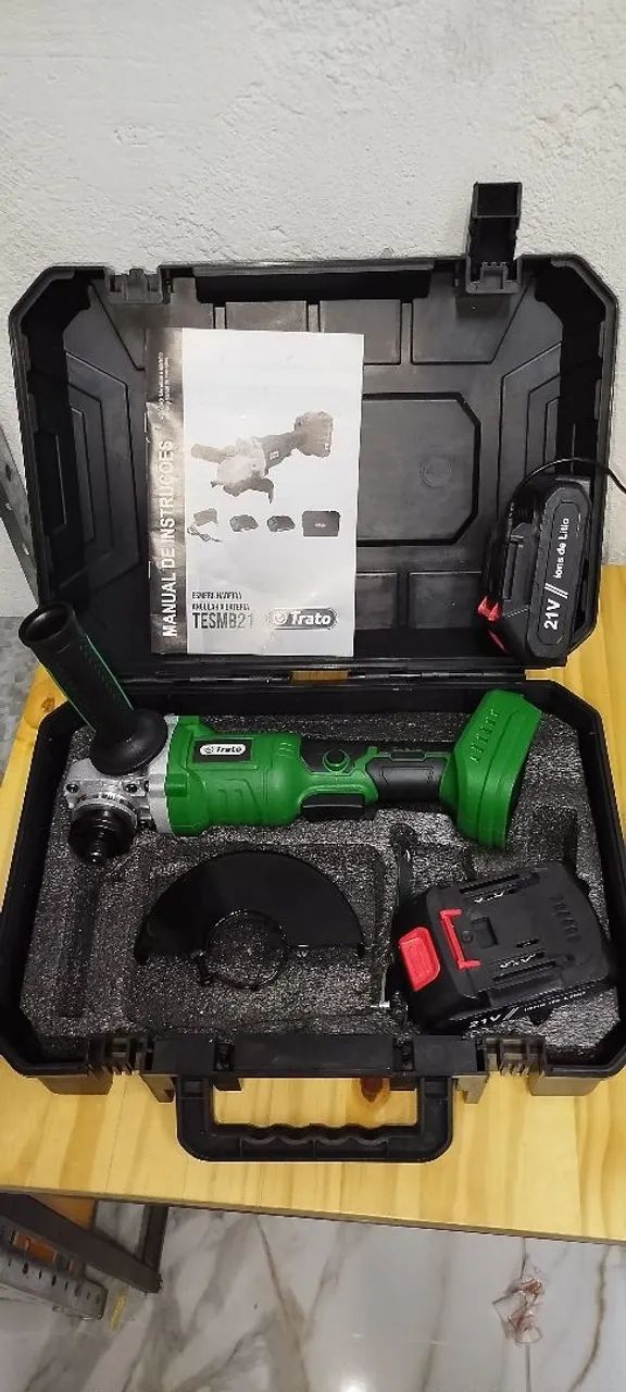 Sander-Grinder with Two Batteries, New65193317298562120